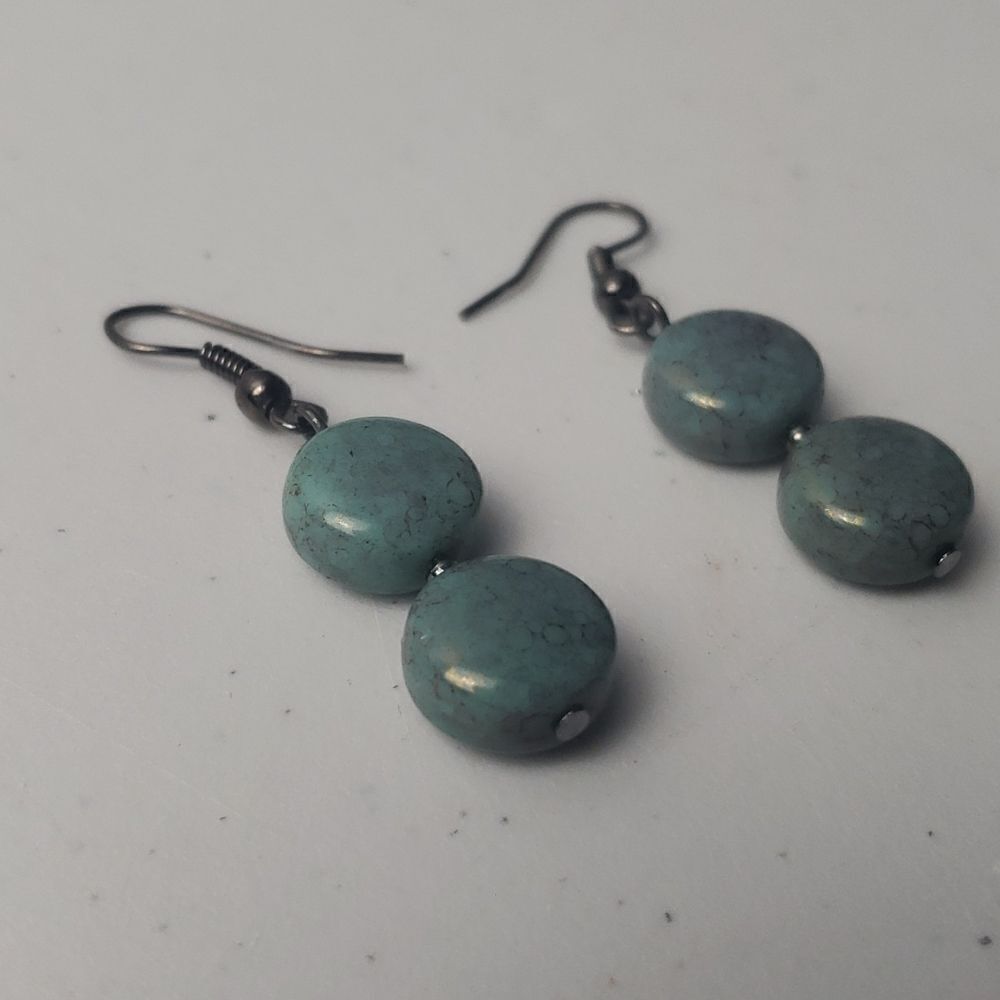 Dangle Statement Earrings‎ - Picture 2 of 3